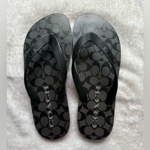coach flip flops